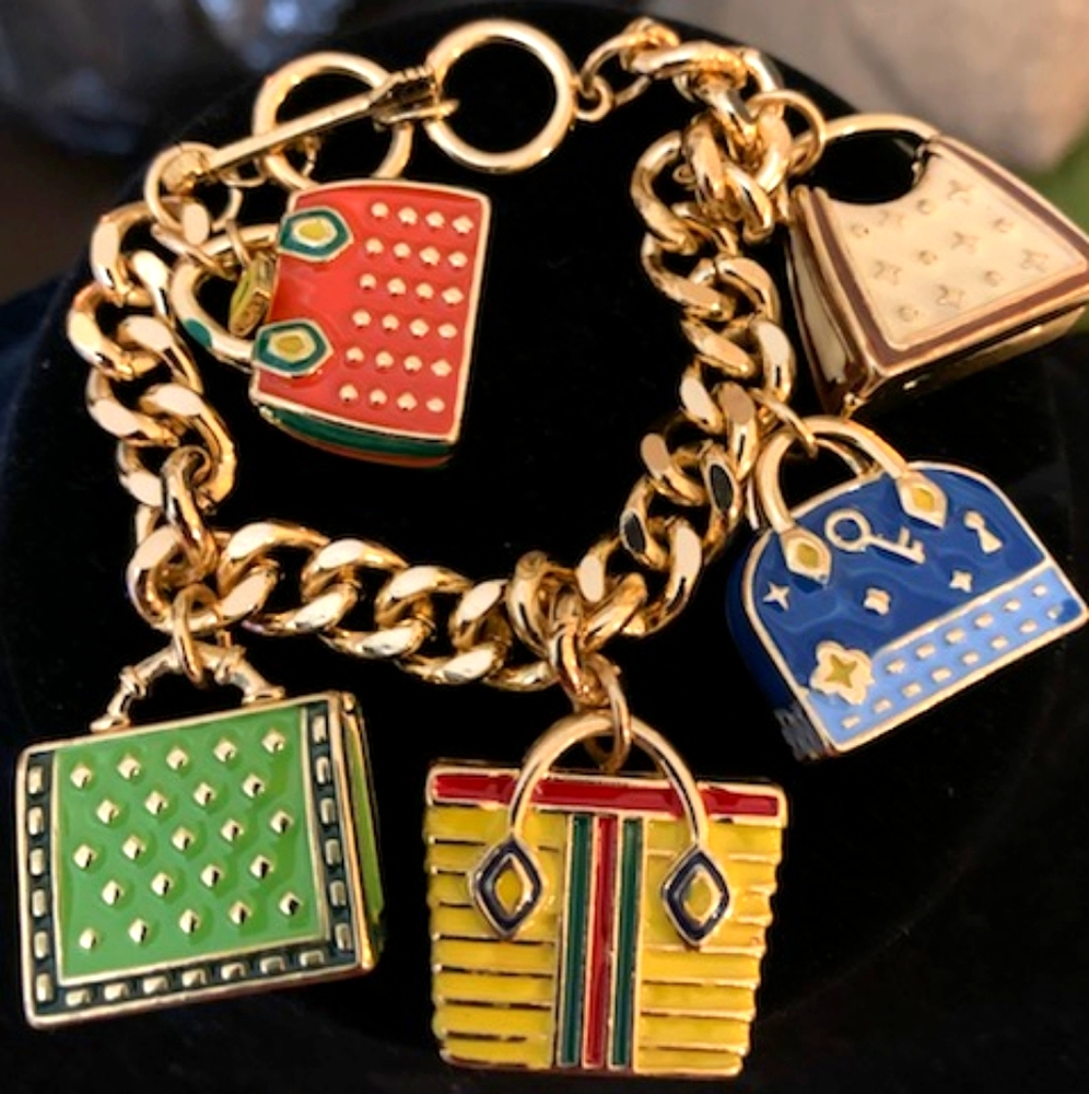 Purse Charm Bracelet